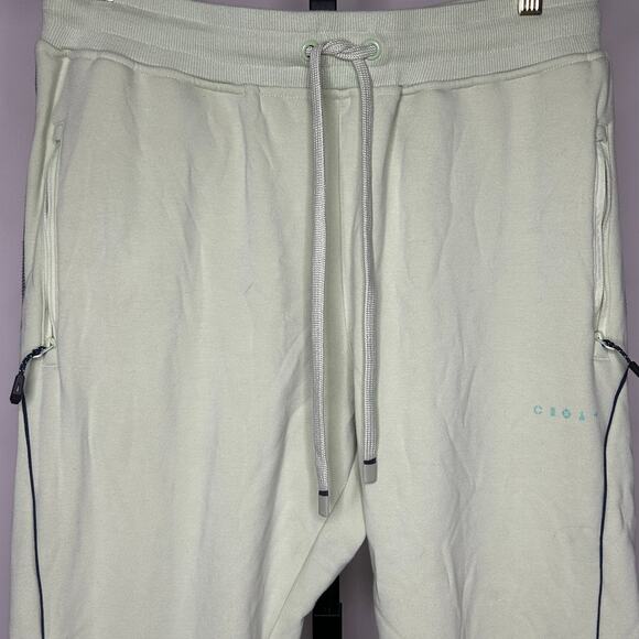 Cloak brand sweatpants-size large-mint green, 3 zippered pockets, gaming youtube - Picture 1 of 6